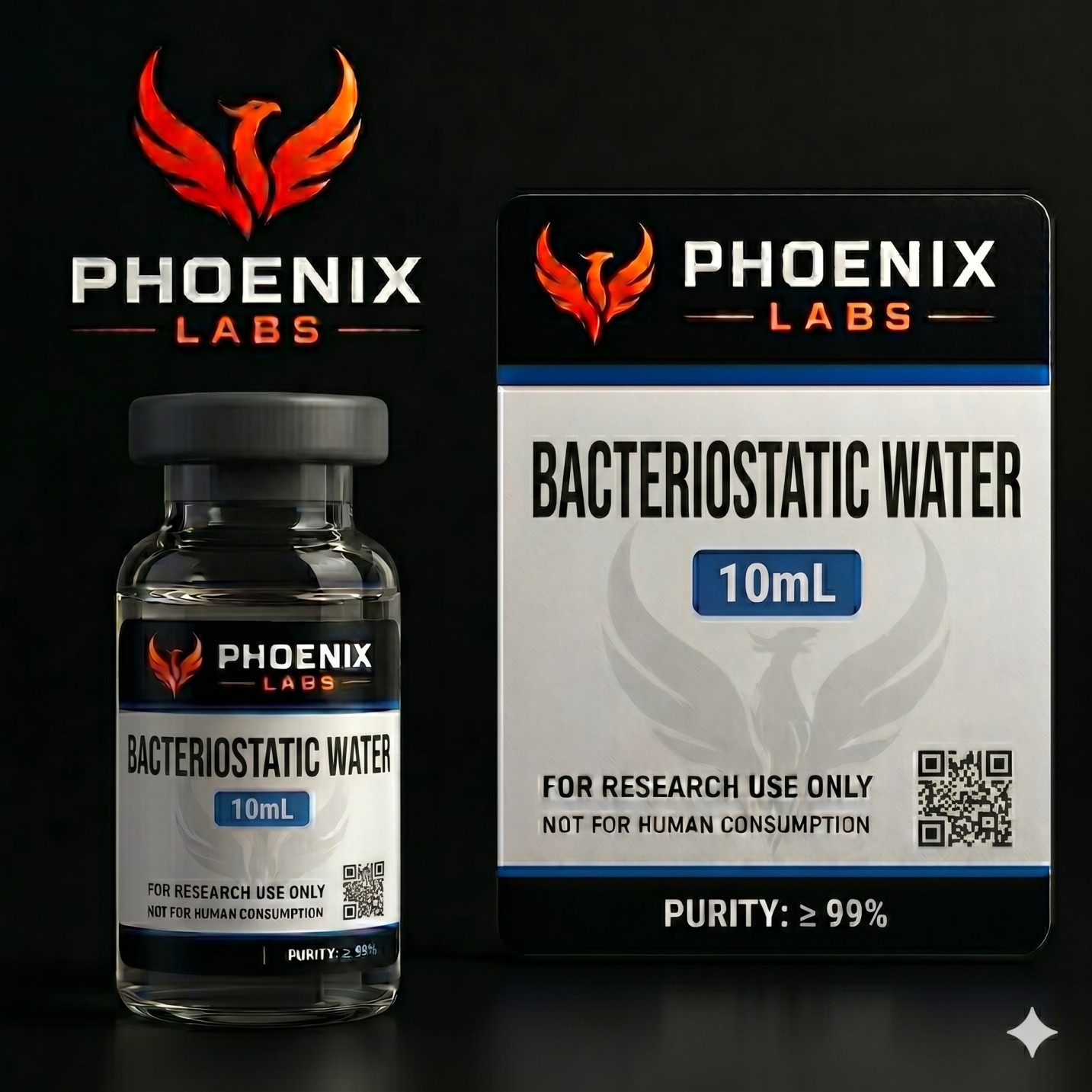 BACTERIOSTATIC WATER 10mL Bacteriostatic Water (10 mL) - Image 1